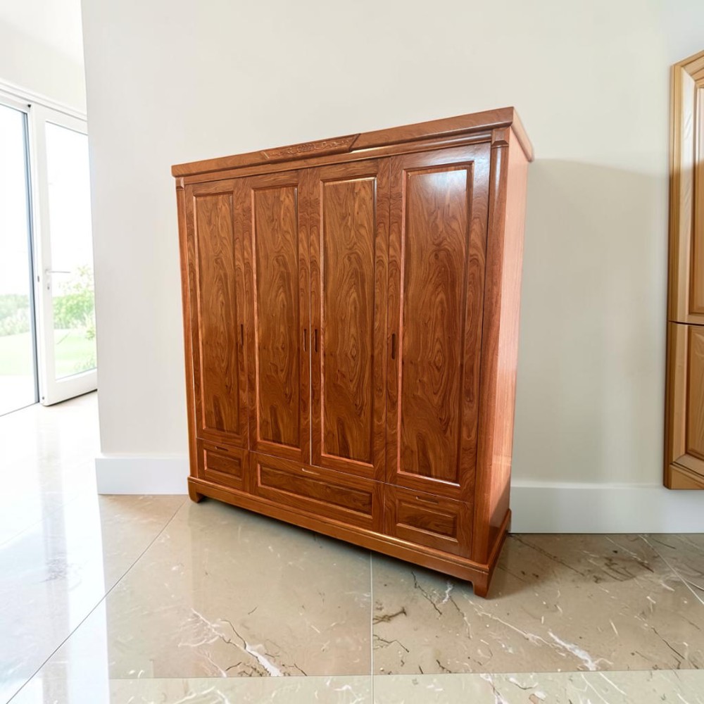 Tủ quần áo gỗ tự nhiên cao cấp