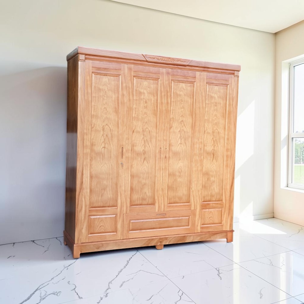 Tủ quần áo gỗ tự nhiên cao cấp
