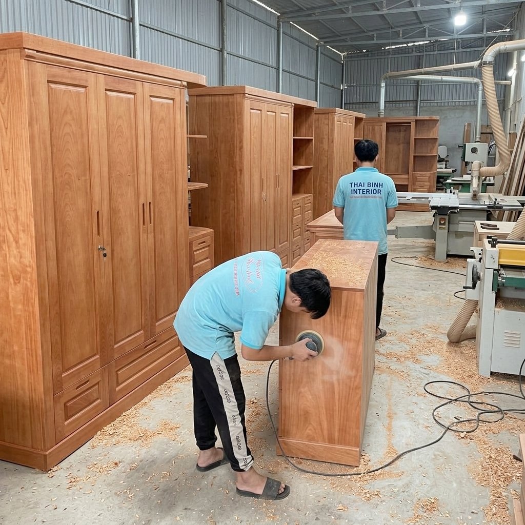 Xưởng mộc nội thất Thái Bình