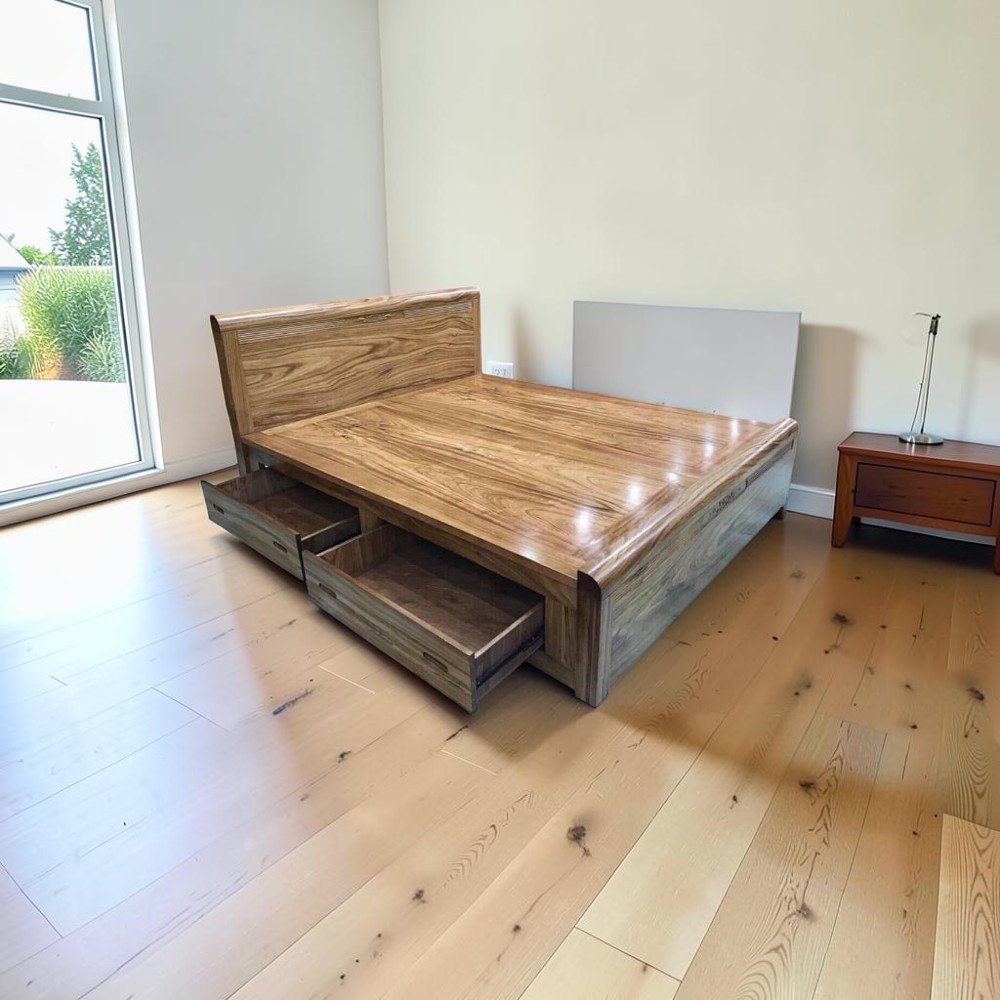 Giường Ngủ 1m6 X 2m Giá Rẻ: 50 Mẫu Đẹp Bền Tại Nội Thất Thái Bình Giường Đôi 1m6 Có Ngăn Kéo