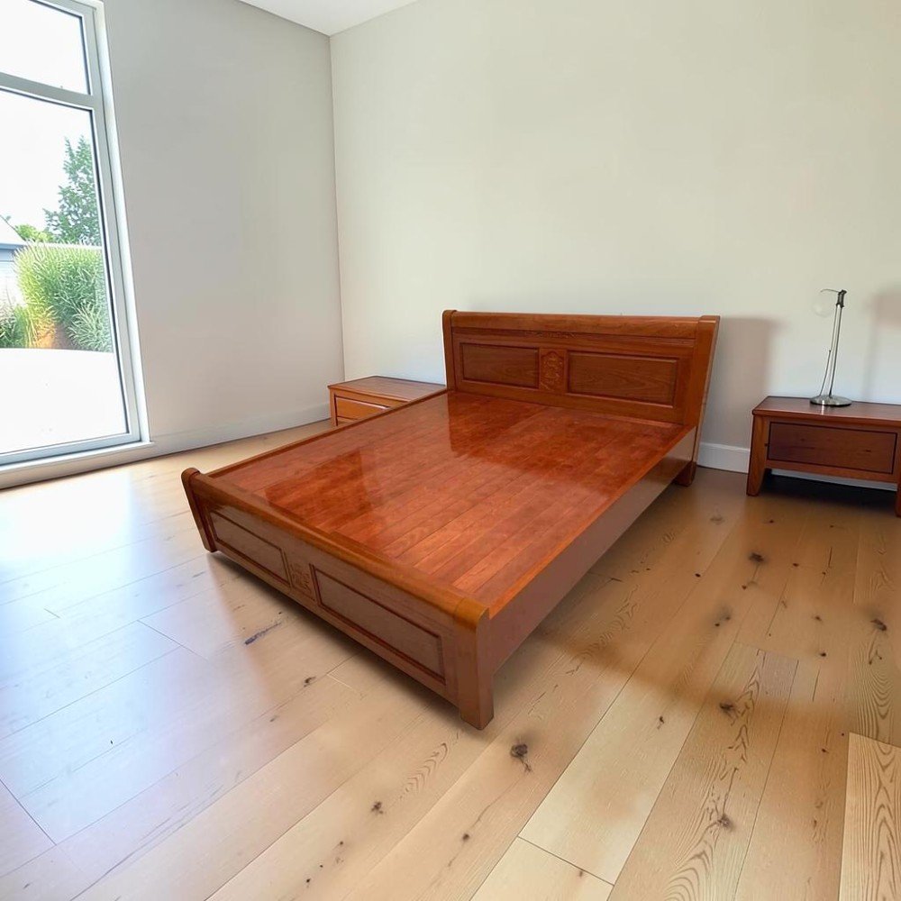 Giường Ngủ 1m6 X 2m Giá Rẻ: 50 Mẫu Đẹp Bền Tại Nội Thất Thái Bình Giường Đôi 1m6 Có Ngăn Kéo