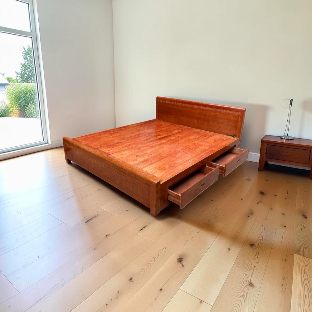 Giường Ngủ 1m6 X 2m Giá Rẻ: 50 Mẫu Đẹp Bền Tại Nội Thất Thái Bình Giường 1m6 Gỗ Tự Nhiên