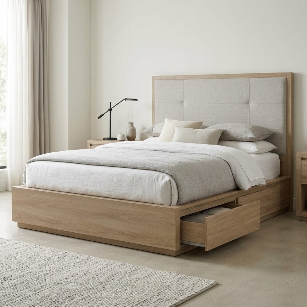 Giường Ngủ 1m6 X 2m Giá Rẻ: 50 Mẫu Đẹp Bền Tại Nội Thất Thái Bình Giường ngủ 1m6 x 2m bọc da cao cấp tại TPHCM