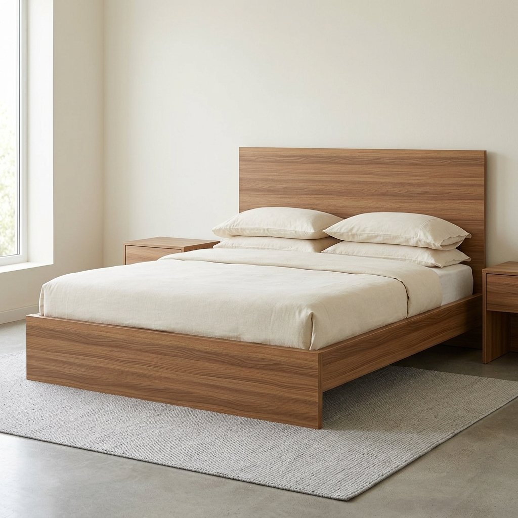 Giường Ngủ 1m6 X 2m Giá Rẻ: 50 Mẫu Đẹp Bền Tại Nội Thất Thái Bình Mẫu giường đôi 1m6 x 2m gỗ xoan đào hiện đại