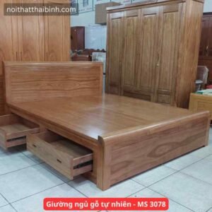 Giường Ngủ Gỗ Tự Nhiên Cao Cấp