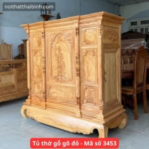 Tủ thờ gỗ gõ đỏ