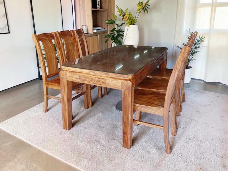 Bộ bàn ăn 4 ghế tại quận 7: 9 lý do nên chọn cho gia đình hiện đại Cách chọn bàn ghế gỗ tự nhiên chuẩn phôi và vân gỗ