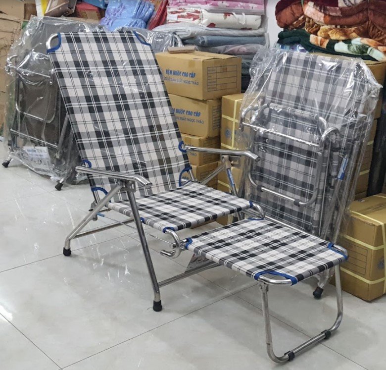 Ghế bố xếp nằm ngủ gấp gọn