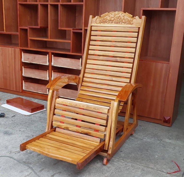 Ghế gỗ thư giãn tại TPHCM