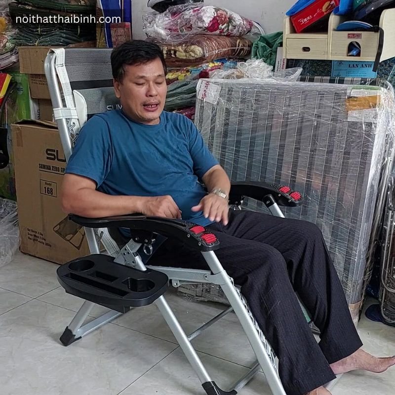 Ghế xếp thư giãn Sumika cao cấp Ghế xếp thư giãn Sumika cao cấp