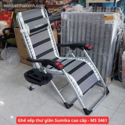 Ghế xếp thư giãn Sumika cao cấp - MS 3461