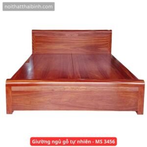 Giường ngủ gỗ tự nhiên - MS 3456