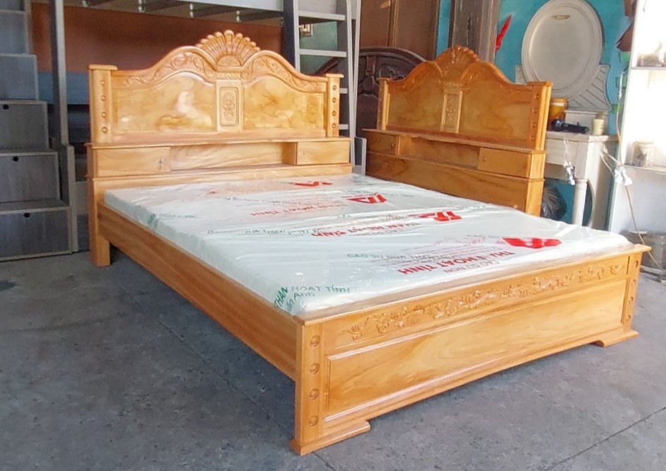 Giường ngủ gỗ