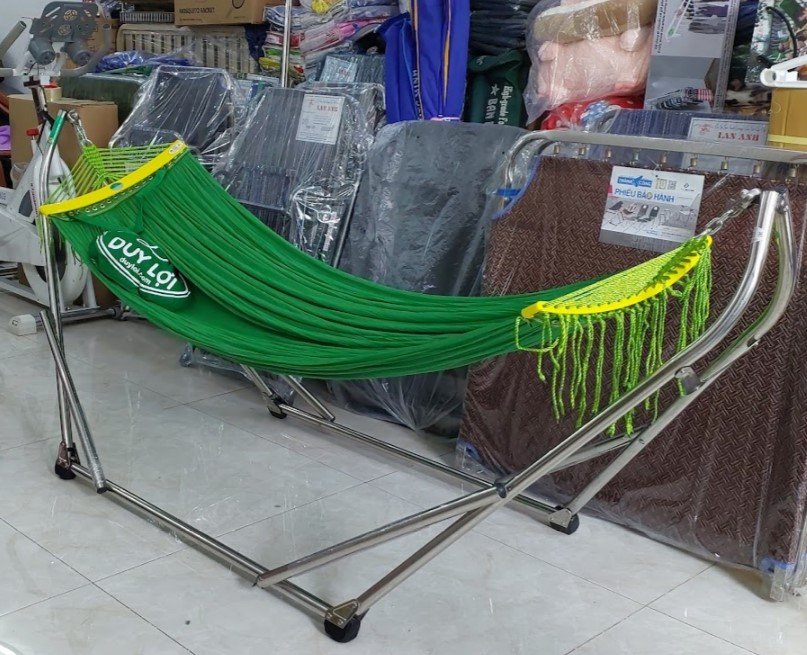 Khung võng xếp Duy Lợi khung thép inox chính hãng