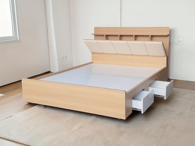 Mẫu giường đẹp tại TPHCM với kích thước phù hợp phòng ngủ