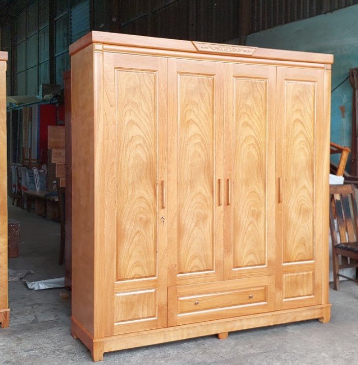Tủ quần áo gỗ xoan đào