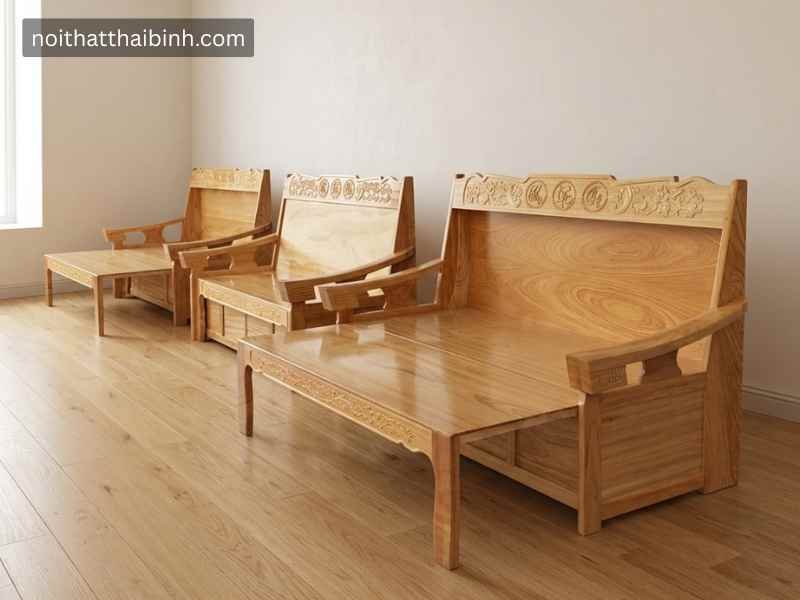 Trường kỷ gỗ gõ đỏ Trường kỷ gỗ gõ đỏ