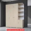 Tủ quần áo cao áp trần 1m8 tối ưu diện tích phòng ngủ