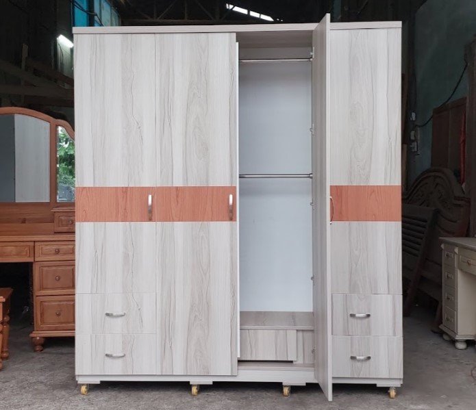 Tủ quần áo gỗ công nghiệp