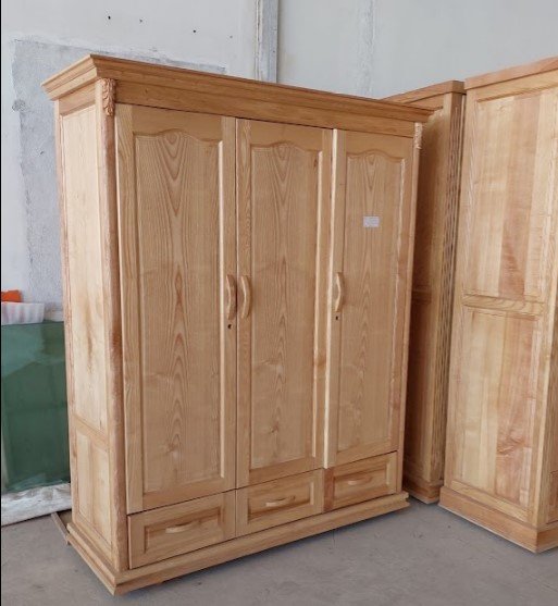Tủ quần áo gỗ sồi