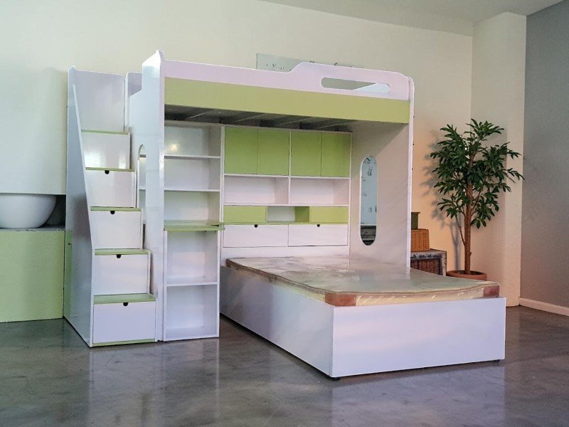 Giường tầng tại quận 9 tiết kiệm không gian sống phôi gỗ đóng giường tầng tại quận 9