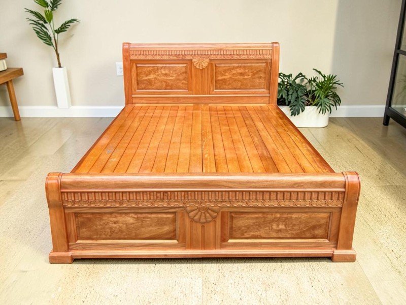 Mẫu giường đẹp tại TPHCM do Nội Thất Thái Bình thi công