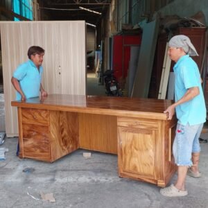 Bàn làm việc gỗ tự nhiên MS 3255