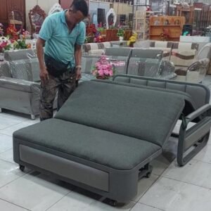 Ghế sofa kéo ra thành giường thông minh kích thước 1m4 MS 3326