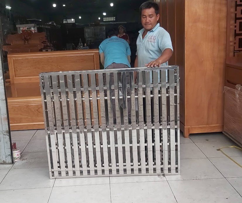 Giường xếp inox | Kích thước 1m6 MS 3481 Giường xếp inox Kích thước 1m6 MS 3481