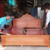 Mẫu giường ngủ gỗ đẹp sang trọng