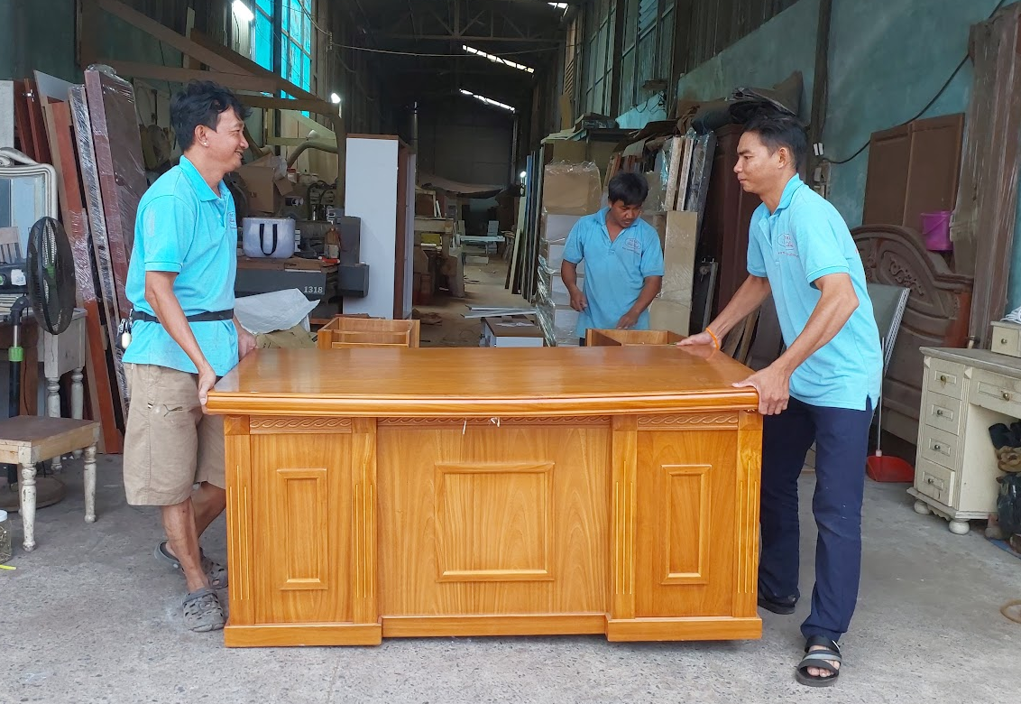 Bộ salon gỗ sồi gỗ tự nhiên MS 3265