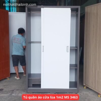 Tủ quần áo cửa lùa 1m2