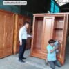 Tủ quần áo gỗ tự nhiên MS 3262 Tủ quần áo gỗ tự nhiên MS 3262