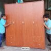 Tủ quần áo mdf vân gỗ hiện đại