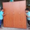 Tủ quần áo mdf vân gỗ hiện đại