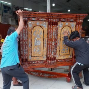 Tủ thờ cẩn xà cừ cao cấp