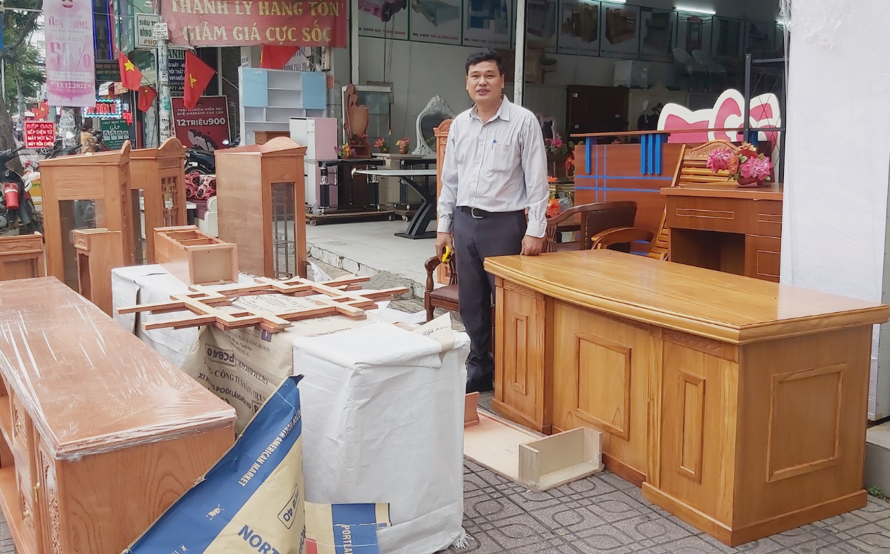 Bàn làm việc gỗ tự nhiên bền bỉ MS 3255