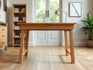 Bàn làm việc gỗ tự nhiên giá rẻ bán tại TP Hồ Chí Minh