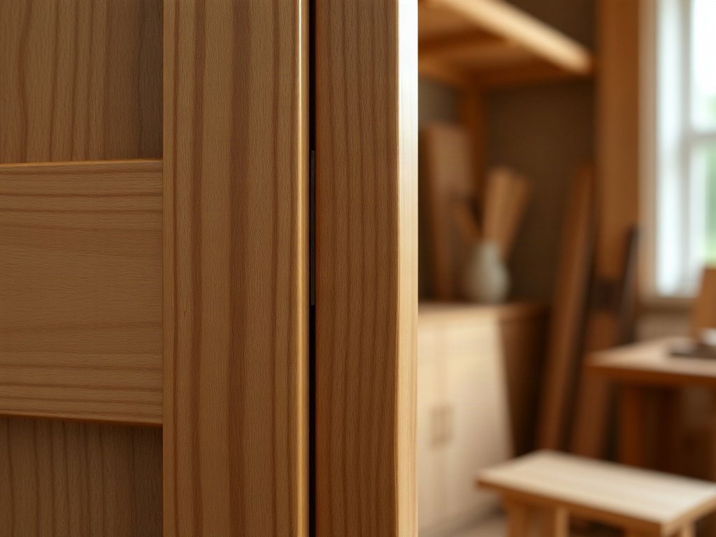 Tủ quần áo đẹp tại TPHCM Cận cảnh mộng ghép âm dương khung tủ quần áo gỗ tự nhiên chắc chắn