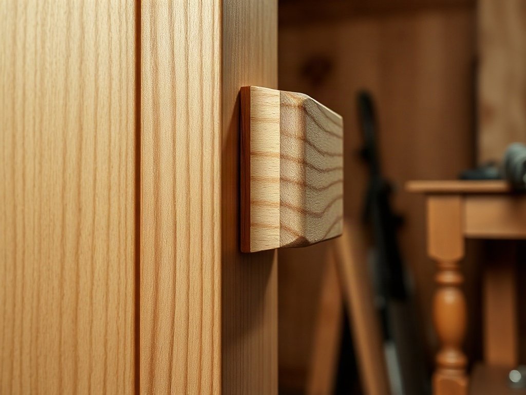 Mẫu tủ áo tại TPHCM đa dạng phong cách Chi tiết mối mộng ghép chắc chắn trên khung tủ áo gỗ