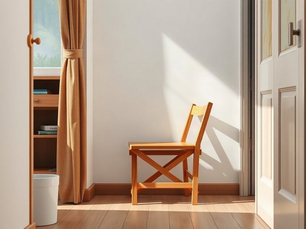 Ghế bố gỗ phù hợp không gian chung cư nhỏ