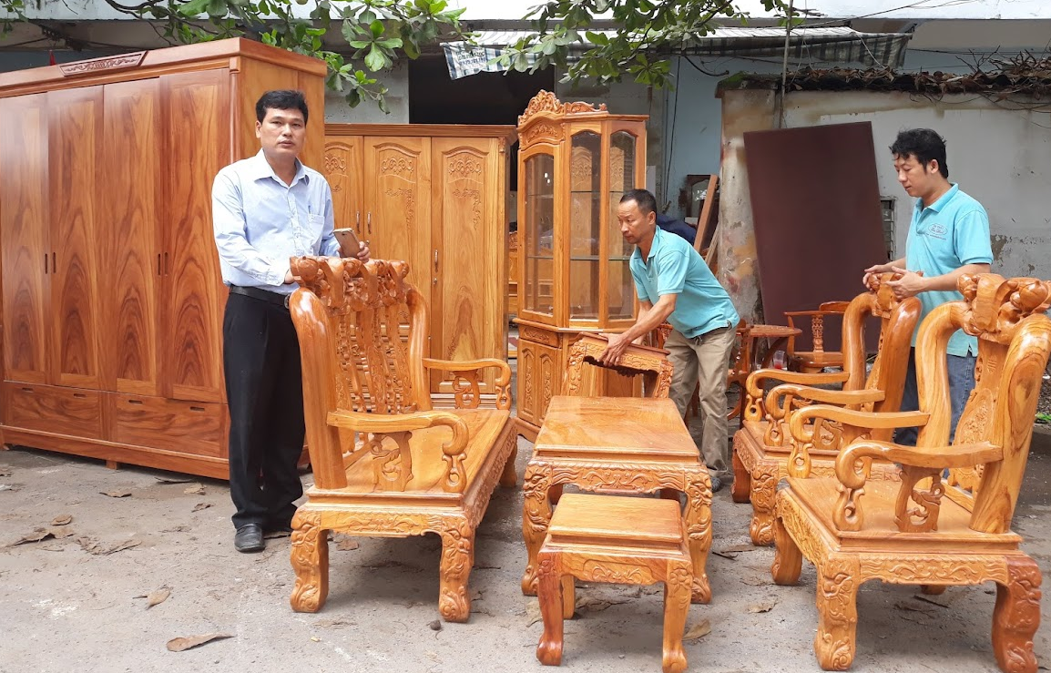 Tủ quần áo gỗ tự nhiên MS 3262