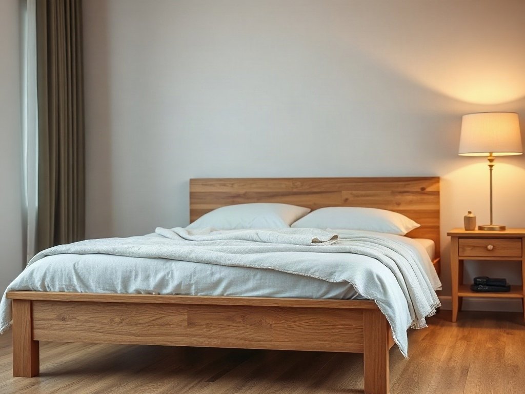 7 lợi ích khi mua giường gỗ công nghiệp tại Quận 6 Không gian phòng ngủ hoàn thiện với giường gỗ công nghiệp ấm cúng