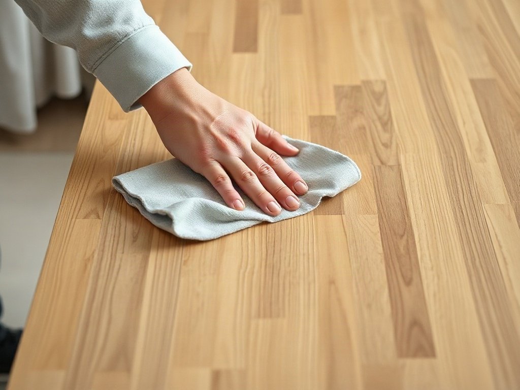 Bàn học kệ sách cho bé - những lưu ý khi chọn mua Lau chùi bảo quản mặt bàn học gỗ tự nhiên đúng cách