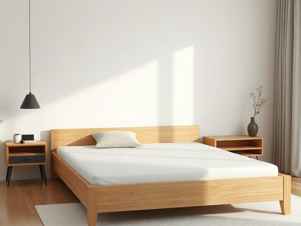 10 mẫu giường ngủ tại TPHCM chất lượng đẹp Mẫu giường ngủ giá rẻ TPHCM thiết kế đường nét đơn giản hiện đại