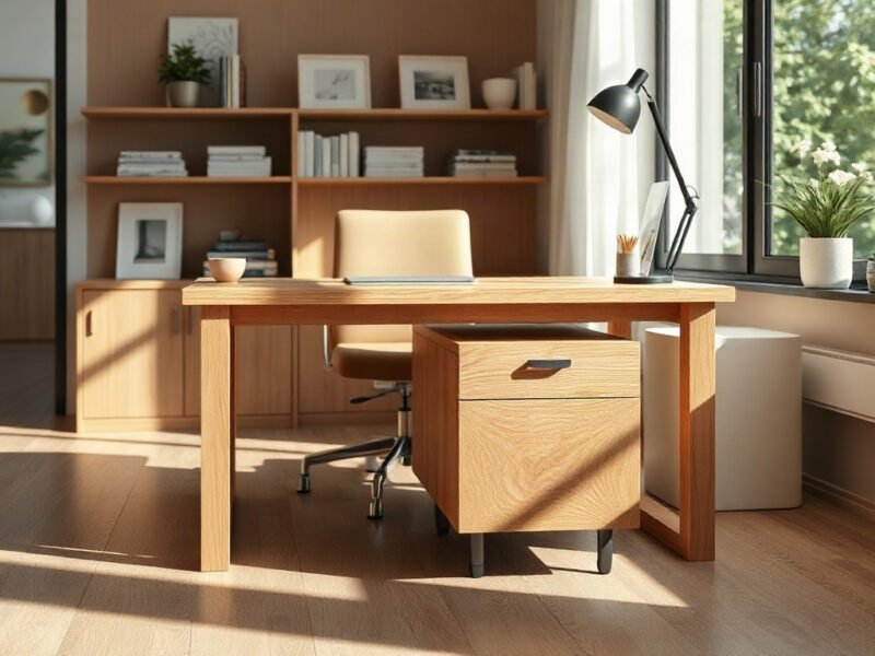 Mua bàn làm việc tại quận 3 mẫu bàn gỗ tự nhiên nguyên khối chắc chắn
