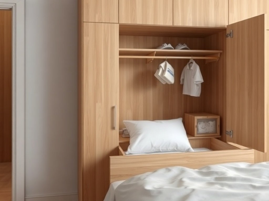 Tủ Quần Áo Tại Thủ Đức Giá Rẻ – Chất Lượng Không Hề Rẻ Ngăn tủ quần áo gỗ tự nhiên có túi hút ẩm chống mốc mùa mưa