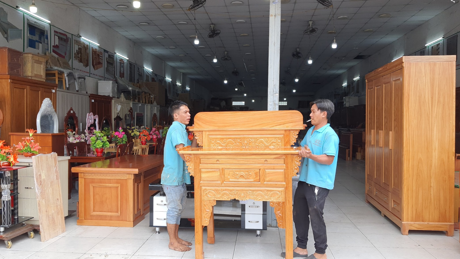 Tủ giày gỗ tự nhiên 1m2 MS 3258
