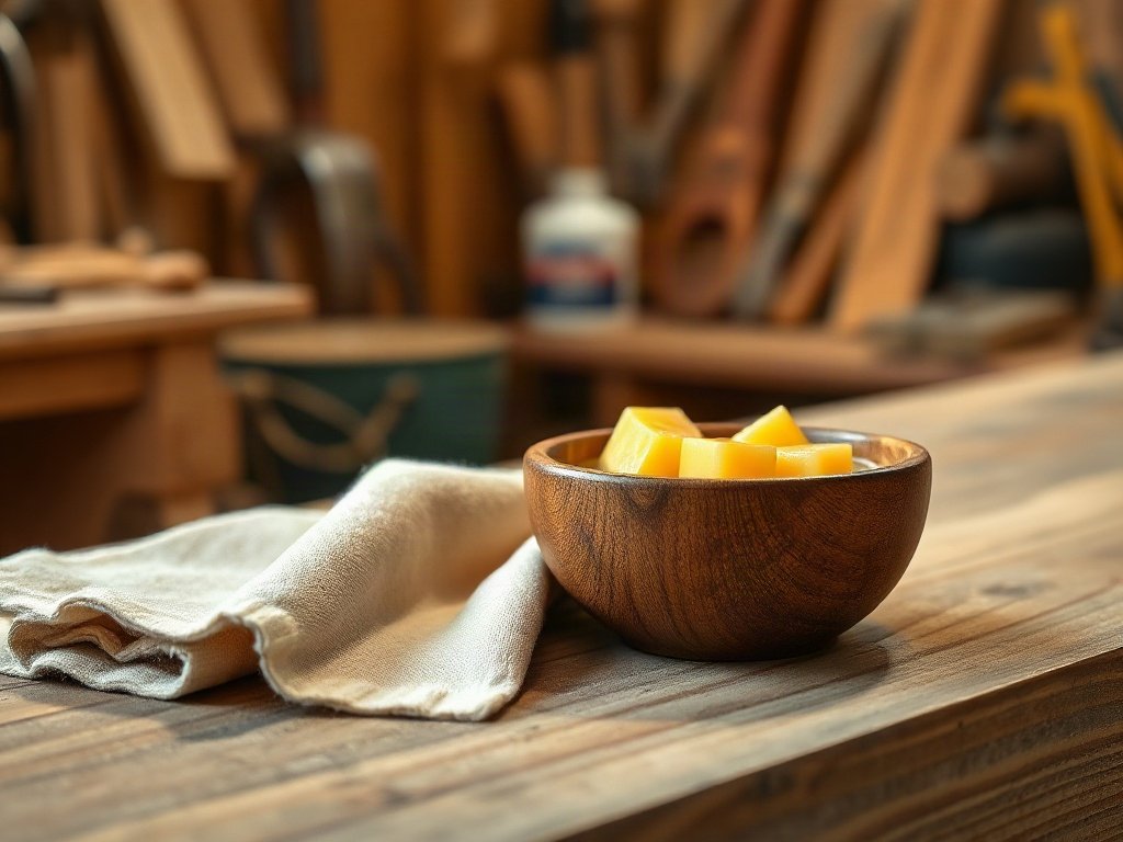 3 Cách Làm Mịn Tủ Thờ Gỗ Chuẩn Thợ Mộc 20 Năm Kinh Nghiệm Sáp ong tự nhiên dùng đánh bóng tủ thờ gỗ