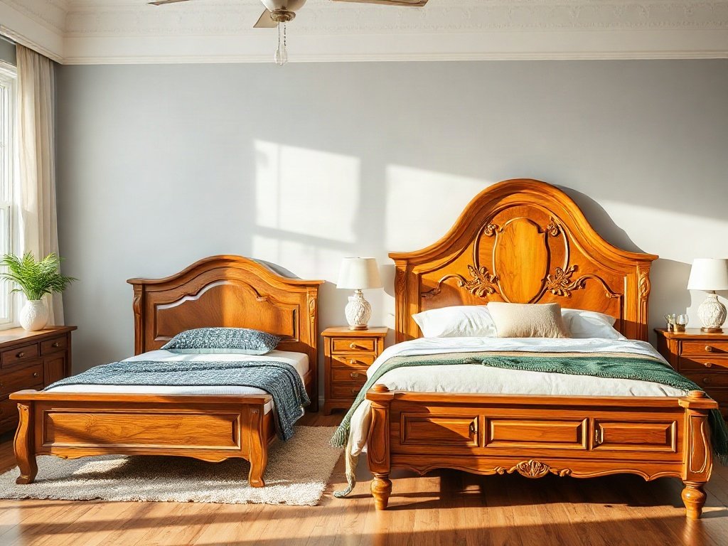 Bộ phòng ngủ cao cấp tại tphcm So sánh bộ phòng ngủ giá rẻ và bộ phòng ngủ cao cấp về kiểu dáng